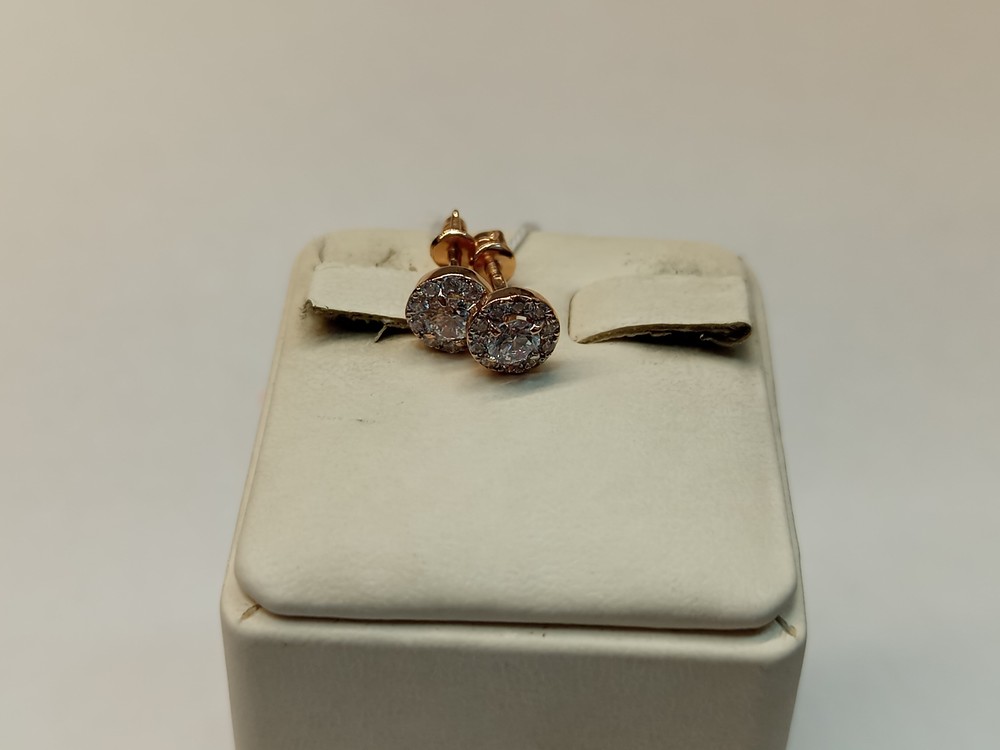 СПУС585 СЕРЬГИ ПУСЕТЫ (Au 585)