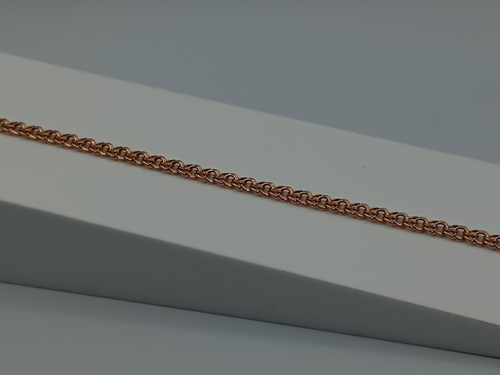 БРАСЛЕТ ПУСТОТЕЛЫЙ Бисмарк (Au 585)