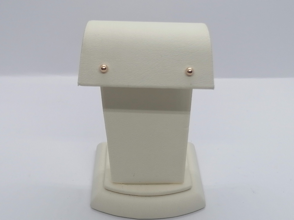 СЕРЬГИ ПУСЕТЫ без камня (Au 585)