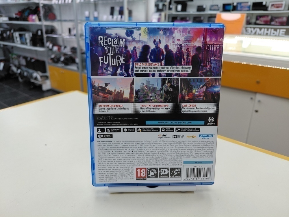 Игра Playstation 5 Watch Dodgs Legion