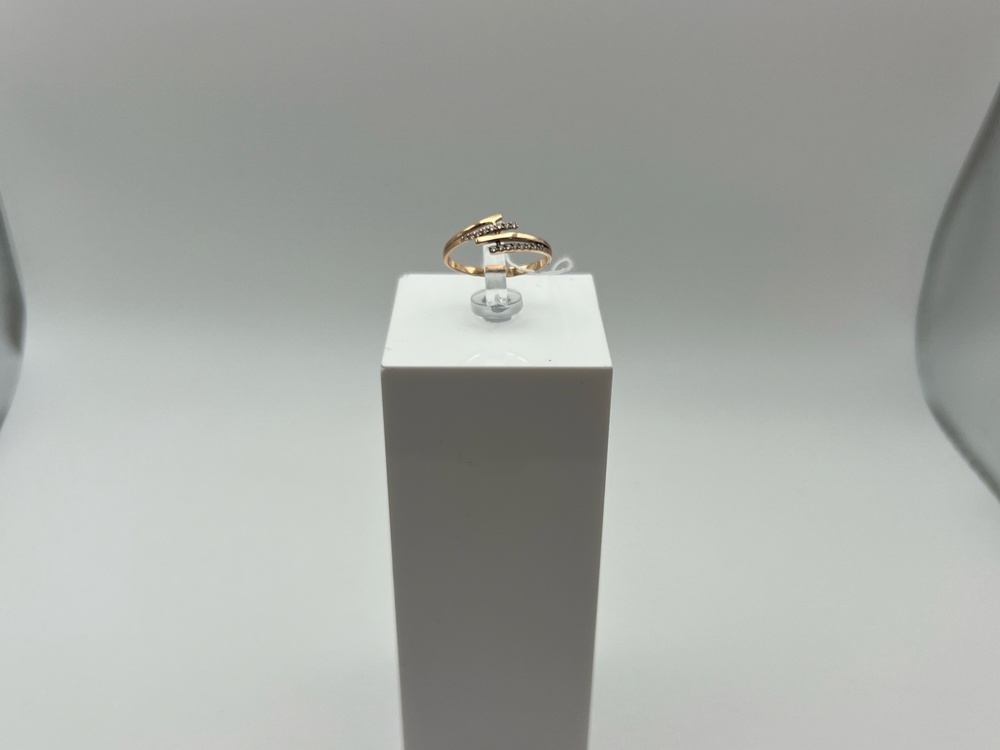 КОЛКМИ585 КОЛЬЦО С КАМНЯМИ (Au 585)