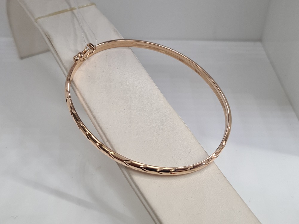 БРАСЛЕТ ЖЕСТКИЙ без камня (Au 585)