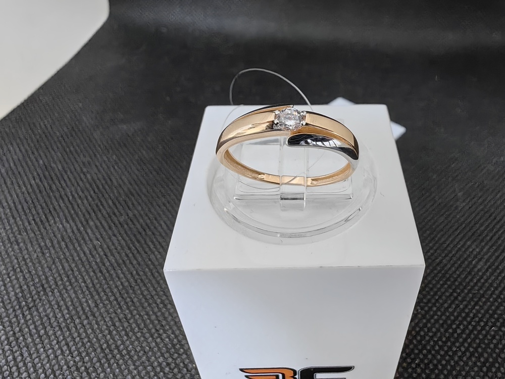 КОЛЬЦО С КАМНЕМ (Au 585)