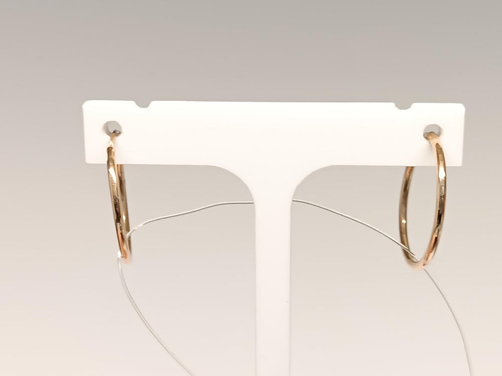 СЕРЬГИ КОНГО без камня (Au 585)