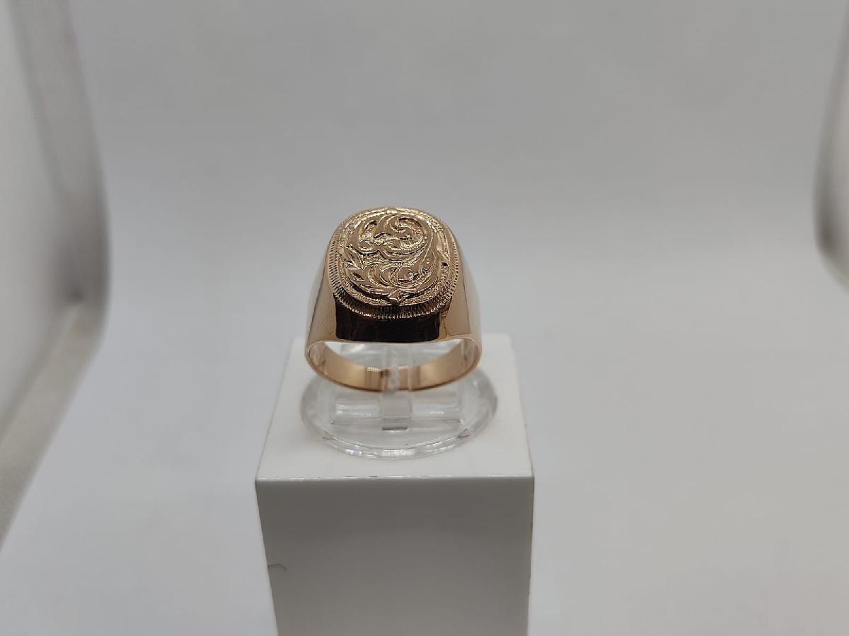 ПЕЧАТКА БЕЗ КАМНЯ (Au 583)