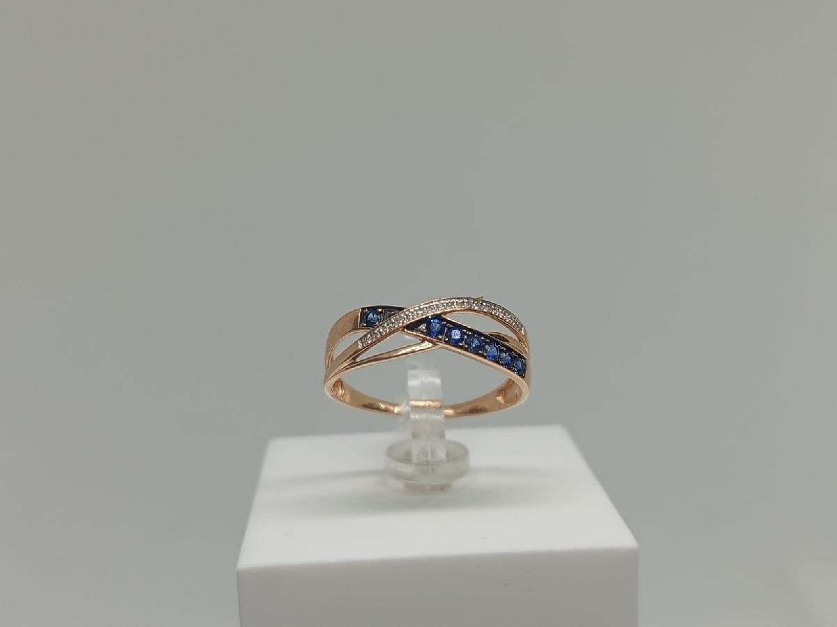 КОЛЬЦО БРИЛЛИАНТ Au 585