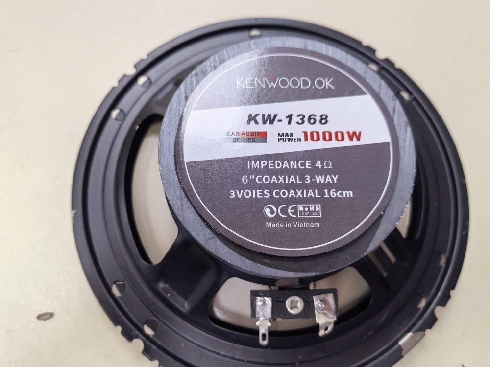 Автоакустика передняя Kenwood KV-1368