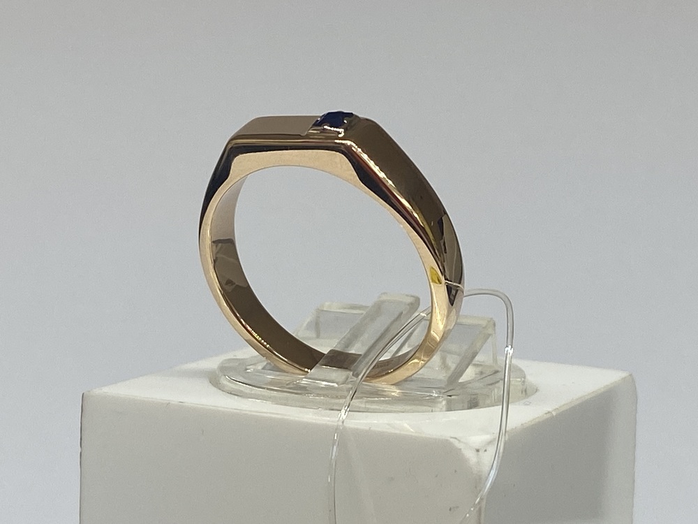 КОЛЬЦО ПЕЧАТКА с камнем (Au 585)