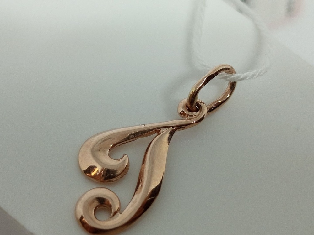 ПОДВЕСКА БУКВА Г Au 585