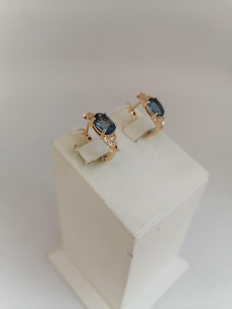 СКМИ585 СЕРЬГИ С КАМНЯМИ (Au 585) СКМИ585 СЕРЬГИ С КАМНЯМИ (Au 585)