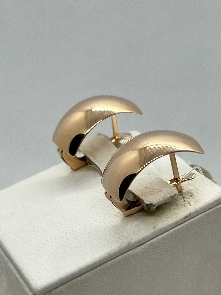 20365 СЕРЬГИ БЕЗ КАМНЯ (Au 585)