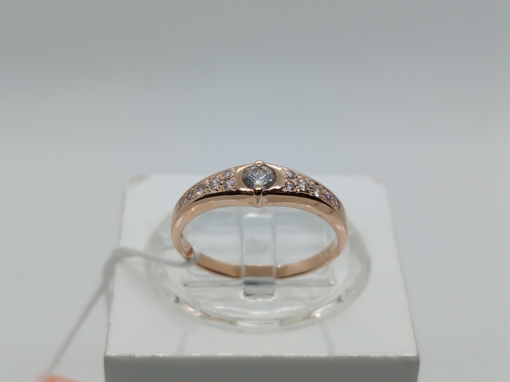 КОЛКМИ585 КОЛЬЦО С КАМНЯМИ (Au 585)