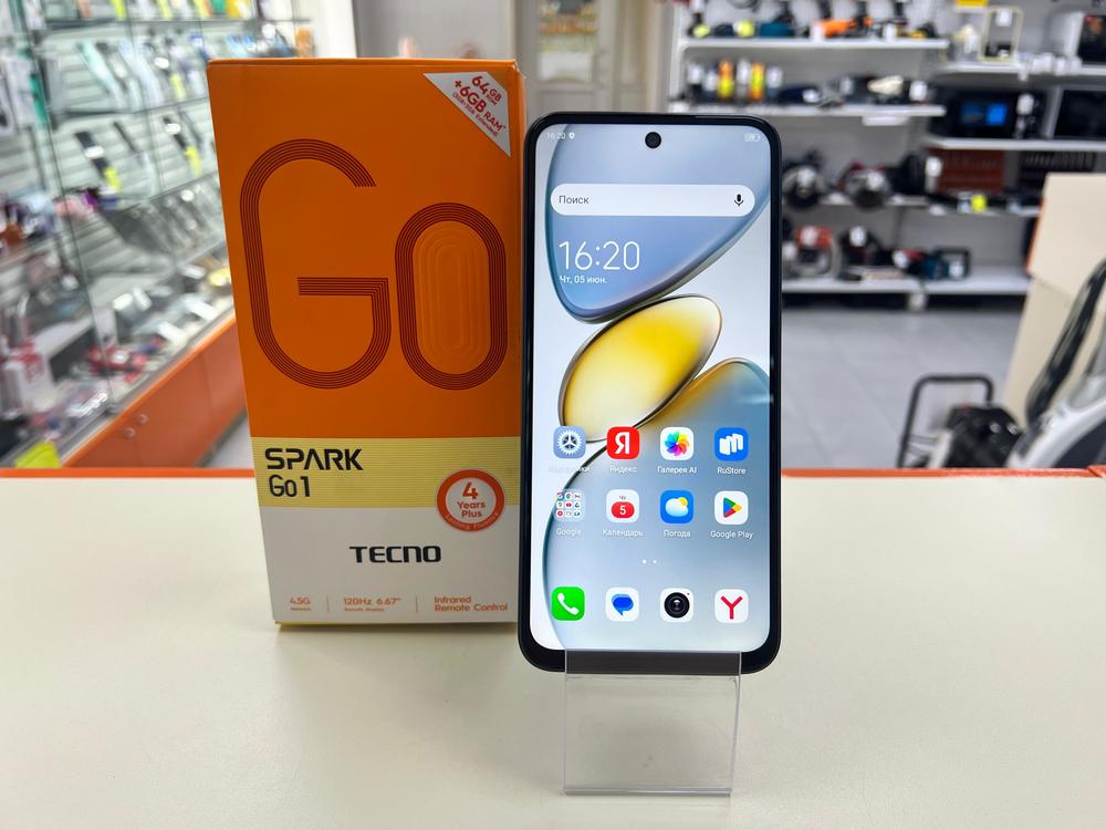 Смартфон Tecno Spark Go1 3/64