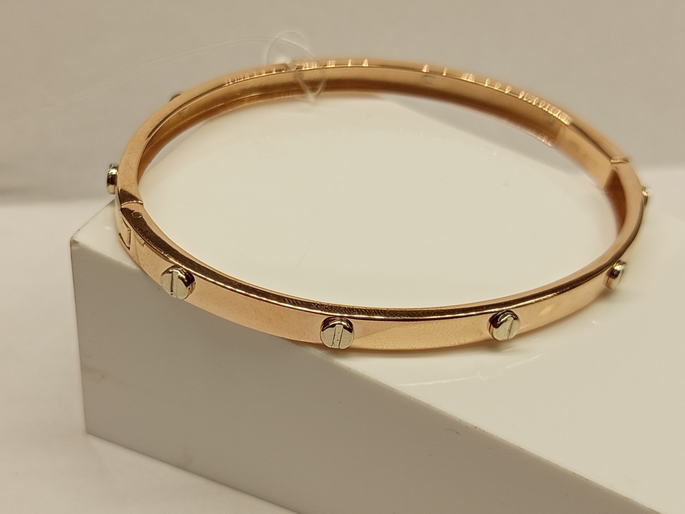 БРАСЛЕТ ЖЕСТКИЙ без камня (Au 585)