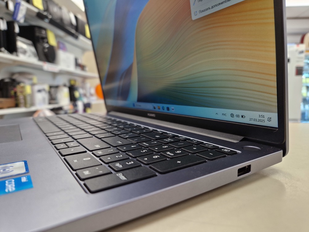 Ноутбук Huawei MateBook D16 MCLF-X; Core i3-1215U, Intel UHD Graphics, 8 Гб, 512 GB, Нет