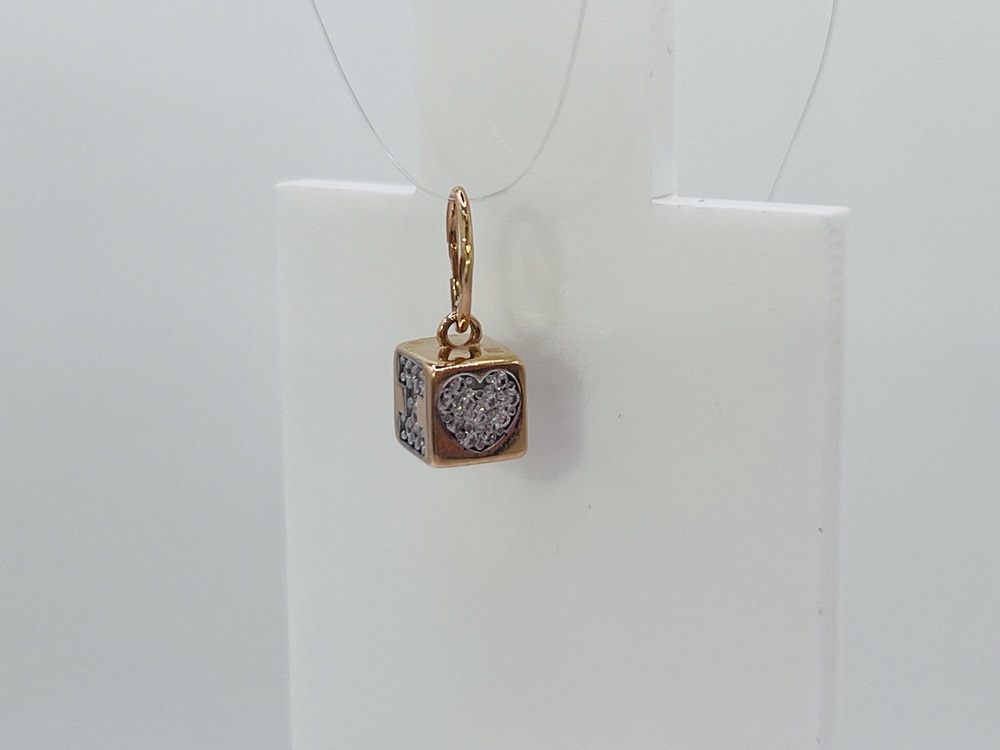 ПОДВЕСКА С КАМНЯМИ (Au 585)