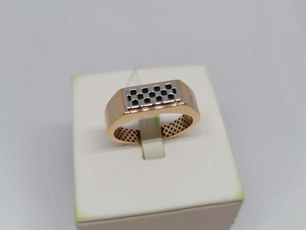 040012 КОЛЬЦО ПЕЧАТКА с камнем (Au 585)