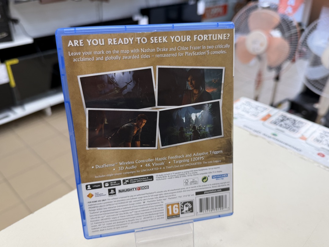 Игра Playstation 5 Uncharted Legacy of thieves collection