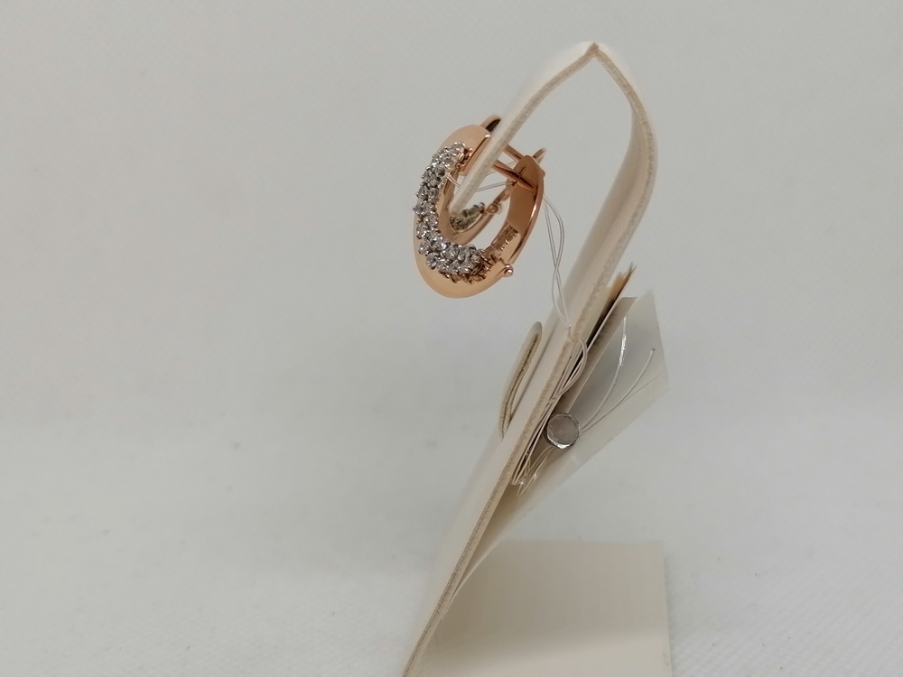 СЕРЬГИ С КАМНЯМИ (Au 585)