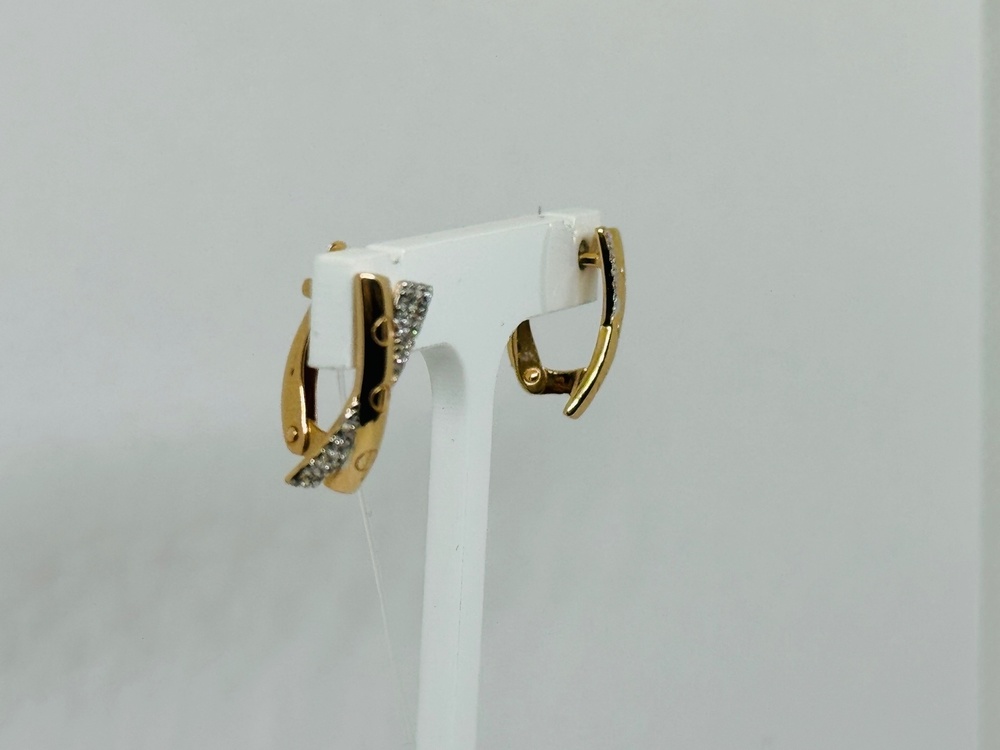 СЕРЬГИ С КАМНЯМИ (Au 585)