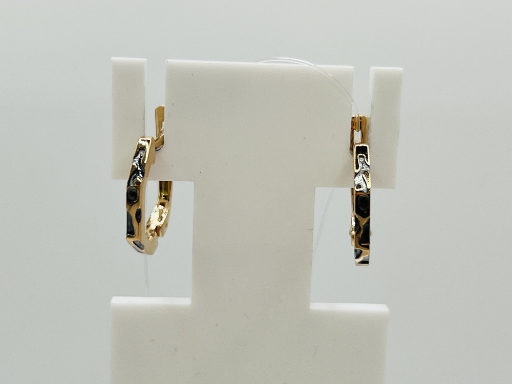 СЕРЬГИ БЕЗ КАМНЯ (Au 585)