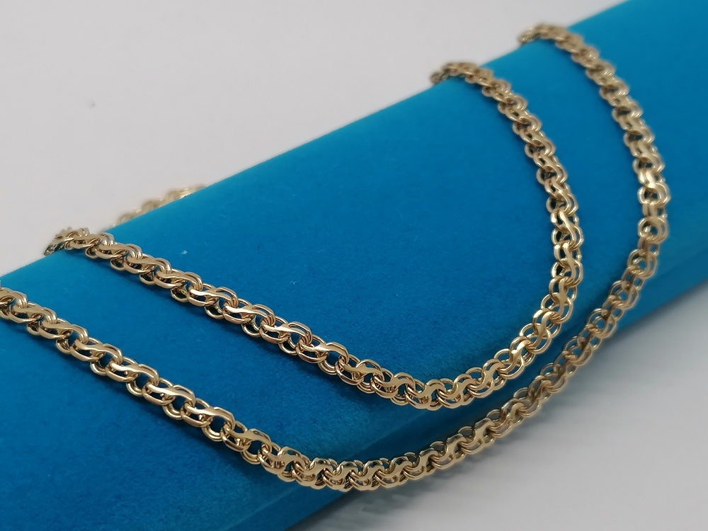 ЦЛРЧ585 ЦЕПЬ ПОЛНОВЕСНАЯ Ручеек (Au 585)