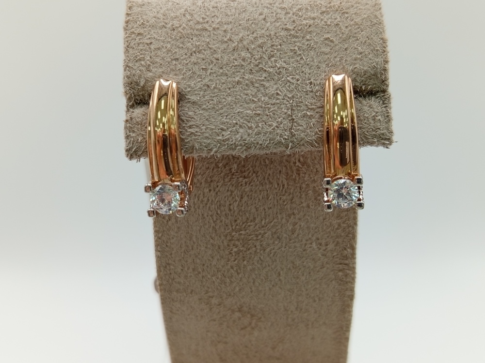 СЕРЬГИ С КАМНЯМИ (Au 585)