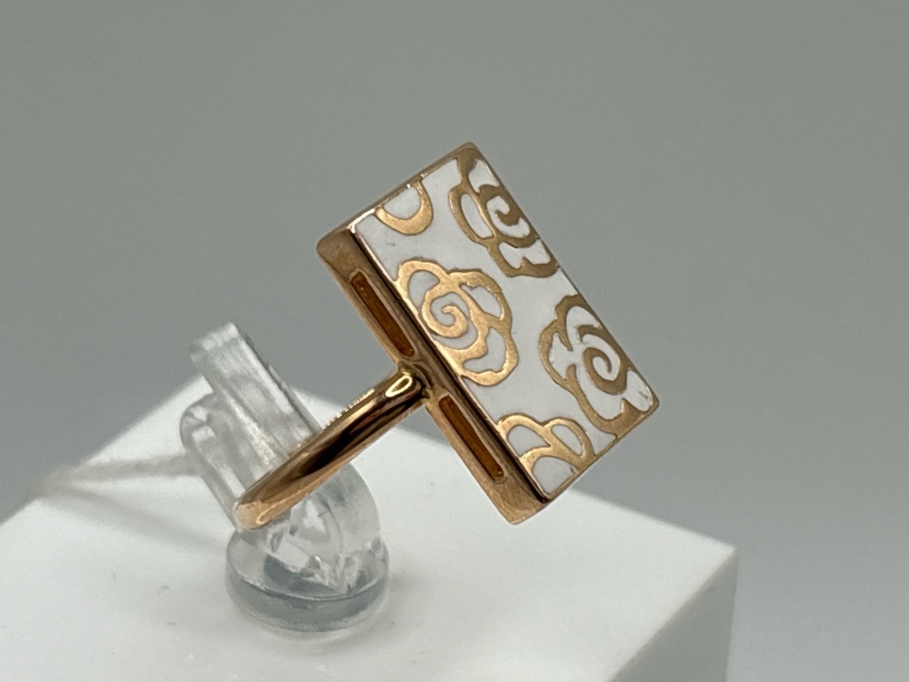 КОЛКМИ585 КОЛЬЦО С КАМНЯМИ (Au 585)