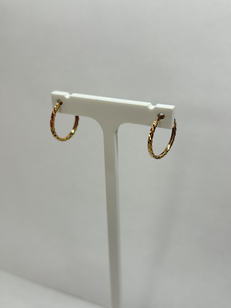 СКОН585 СЕРЬГИ КОНГО (Au 585)