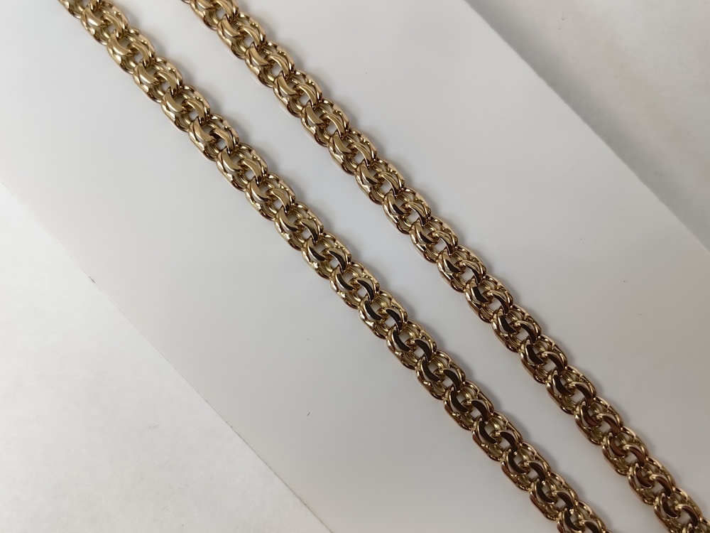 ЦЕПЬ ПОЛНОВЕСНАЯ Бисмарк (Au 585)