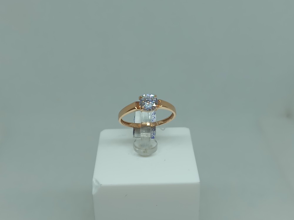 КОЛЬЦО С КАМНЕМ (Au 585)