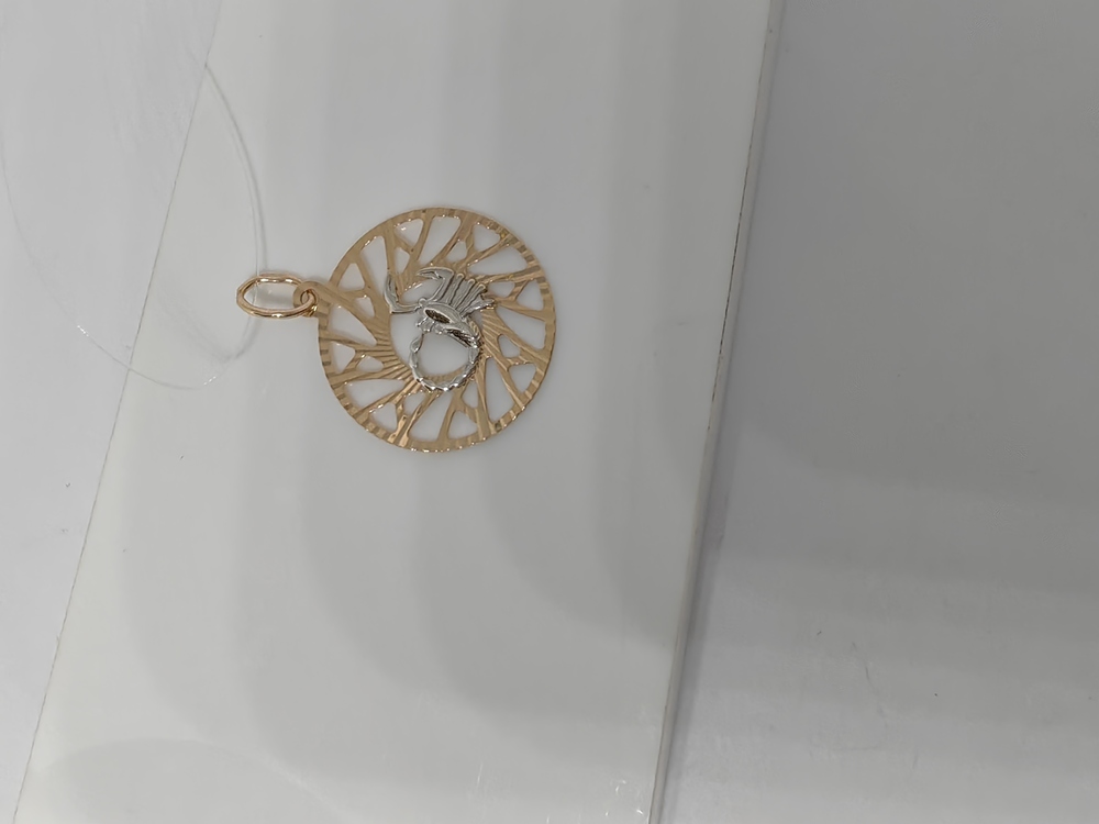 ПОДВЕСКА ЗНАК ЗОДИАКА СКОРПИОН (Au 585)