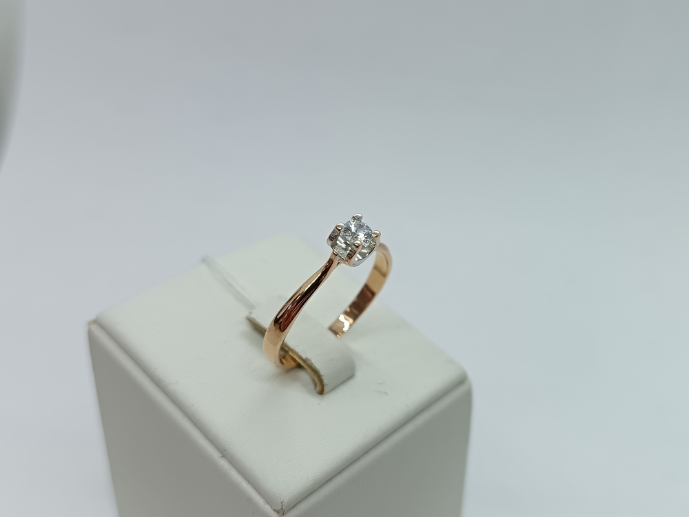 КОЛЬЦО С КАМНЕМ (Au 585)