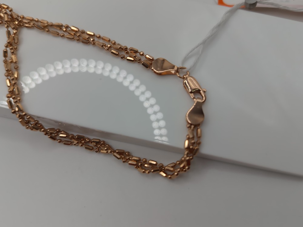 ЦЛПА585 ЦЕПЬ ПОЛНОВЕСНАЯ Перлина (Au 585)