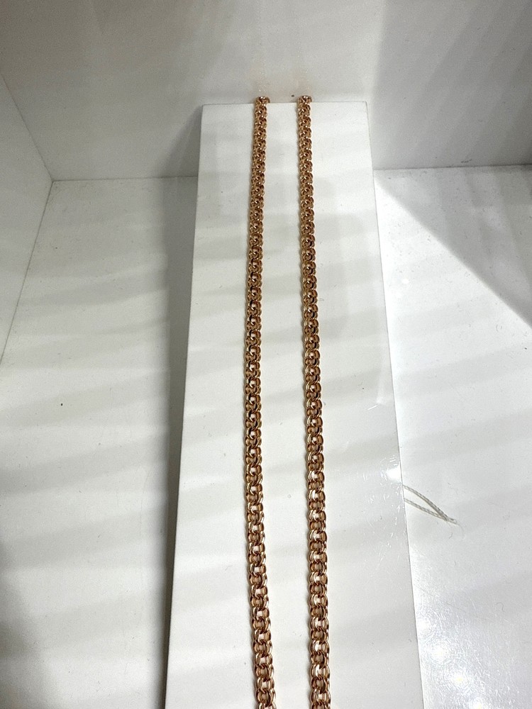 ЦПБС585 ЦЕПЬ ПУСТОТЕЛАЯ Бисмарк (Au 585)