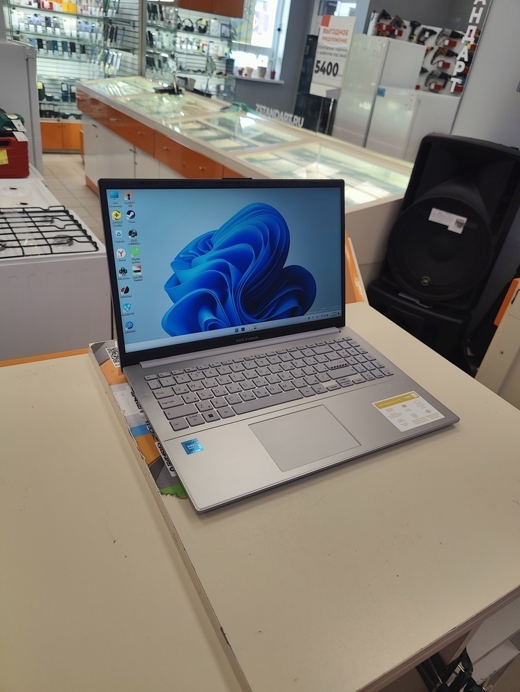 Ноутбук ASUS VivoBook go 14/15; Intel N100, Intel UHD Graphics, 8 Гб, 256 Гб, Нет