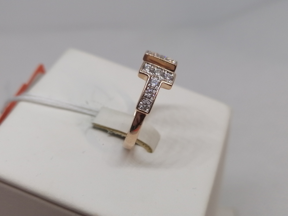 КОЛКМИ585 КОЛЬЦО С КАМНЯМИ (Au 585)