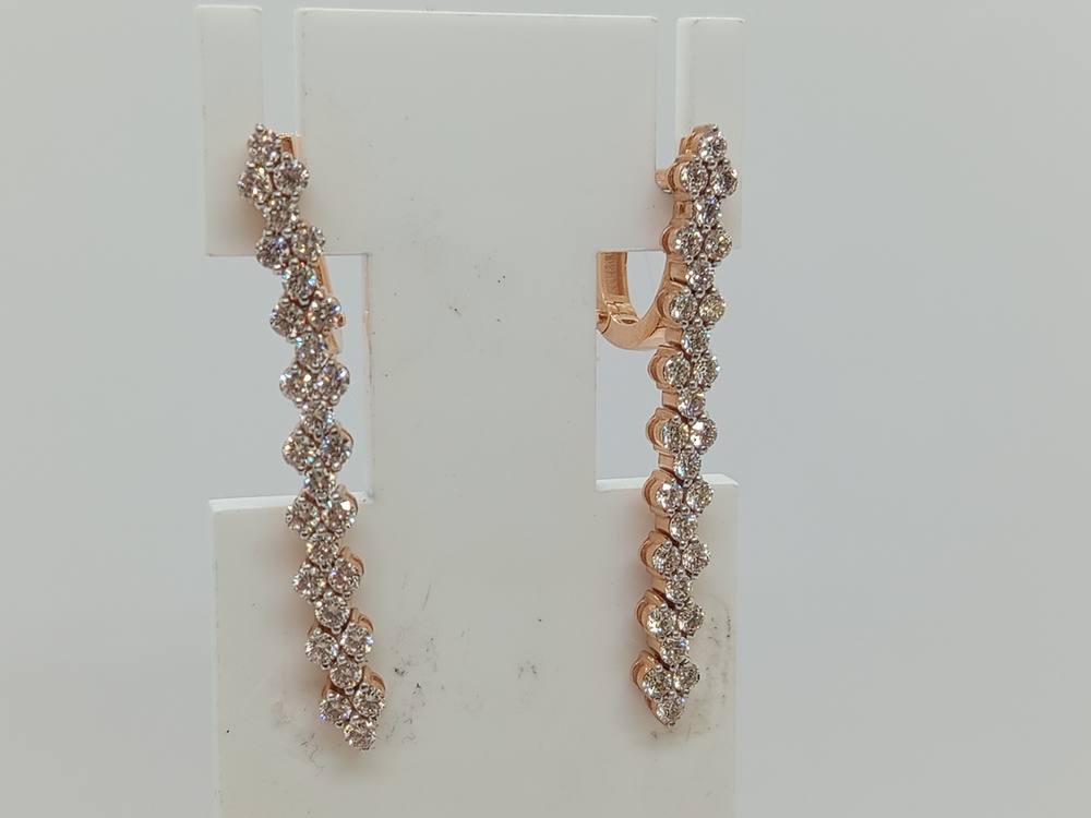 СЕРЬГИ БРИЛЛИАНТ (Au 585)