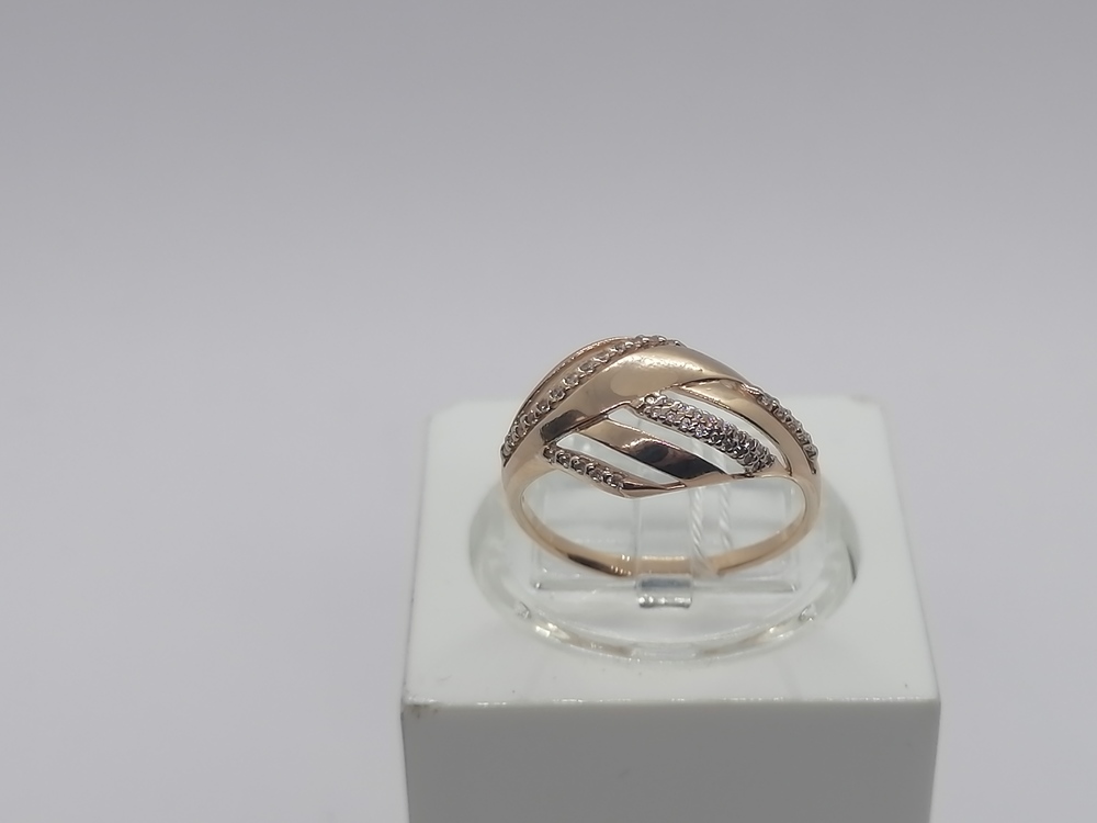 КОЛКМИ585 КОЛЬЦО С КАМНЯМИ (Au 585)