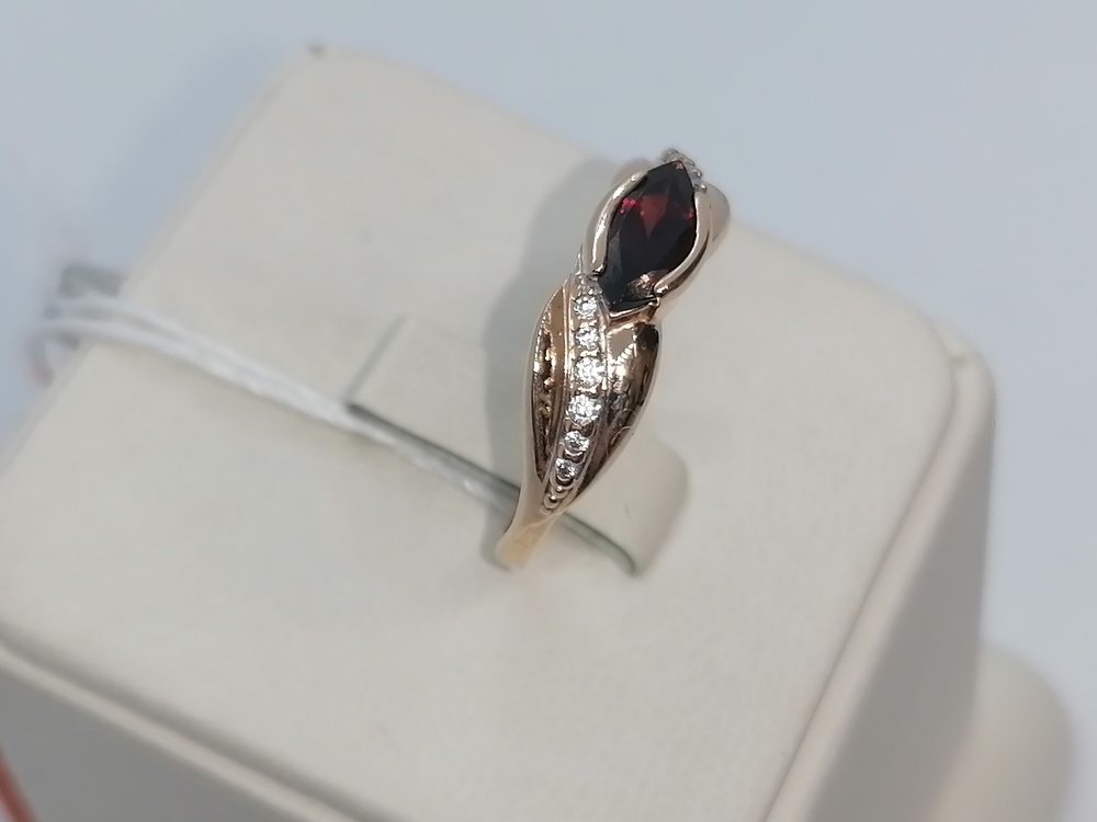КОЛКМИ585 КОЛЬЦО С КАМНЯМИ (Au 585)