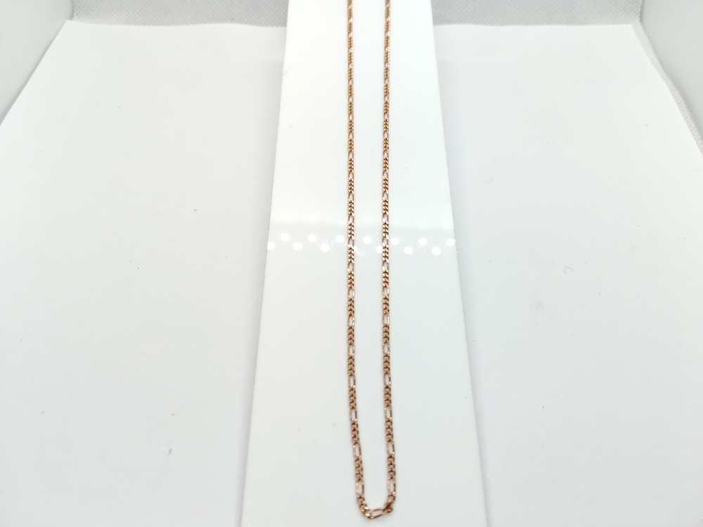 ЦЛФК585 ЦЕПЬ ПОЛНОВЕСНАЯ Фигаро(картье) (Au 585)