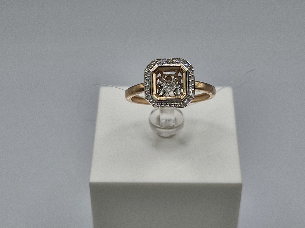 КОЛЬЦО БРИЛЛИАНТ (Au 585)