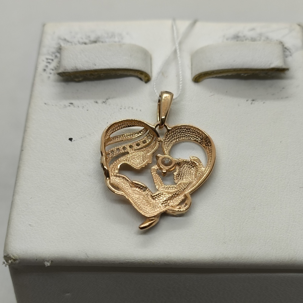 ПОДВЕСКА С КАМНЯМИ (Au 585)