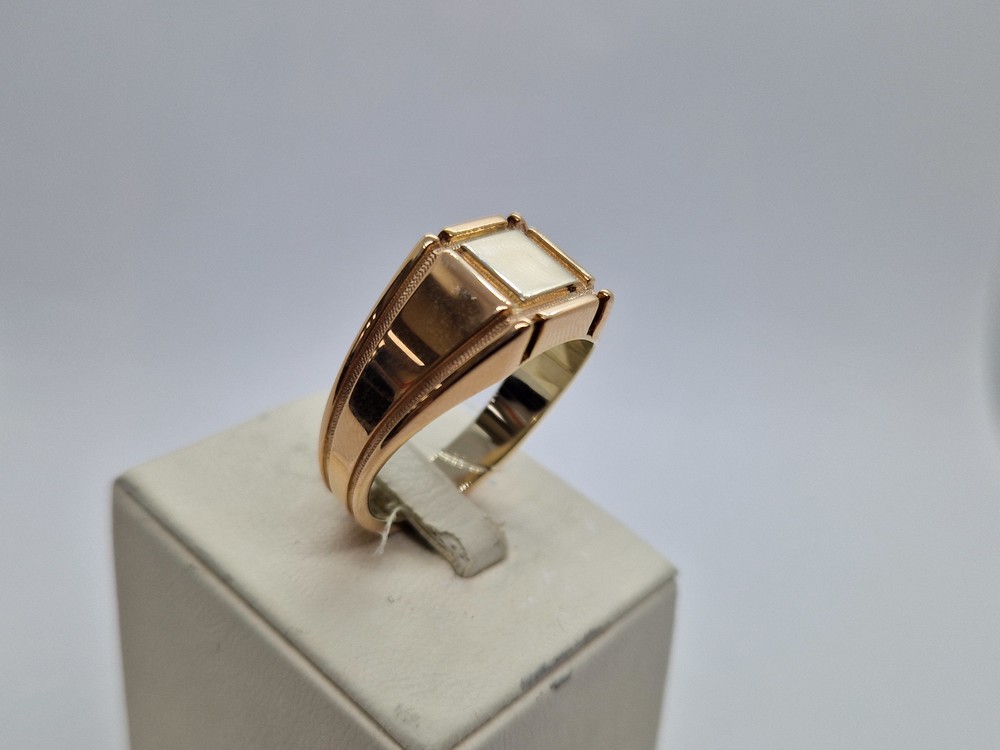 КОЛЬЦО ПЕЧАТКА без камня (Au 585)