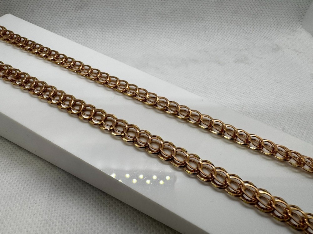 ЦЛИТ585 ЦЕПЬ ПОЛНОВЕСНАЯ Итальянка (Au 585)