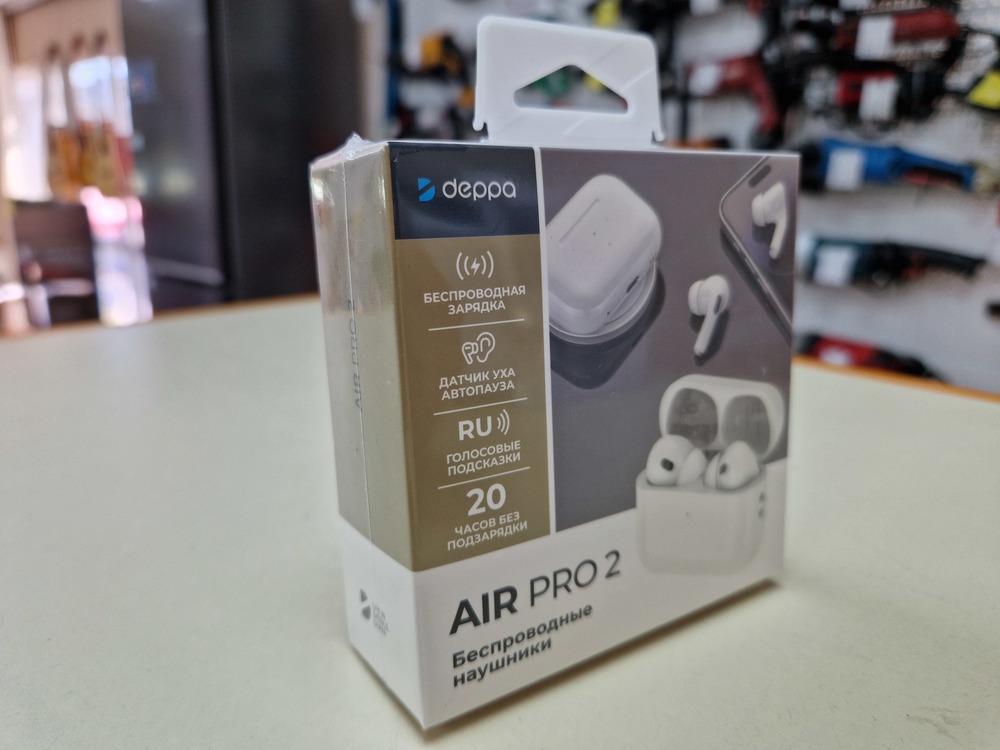 Наушники беспроводные Deppa 44167 Air Pro 2