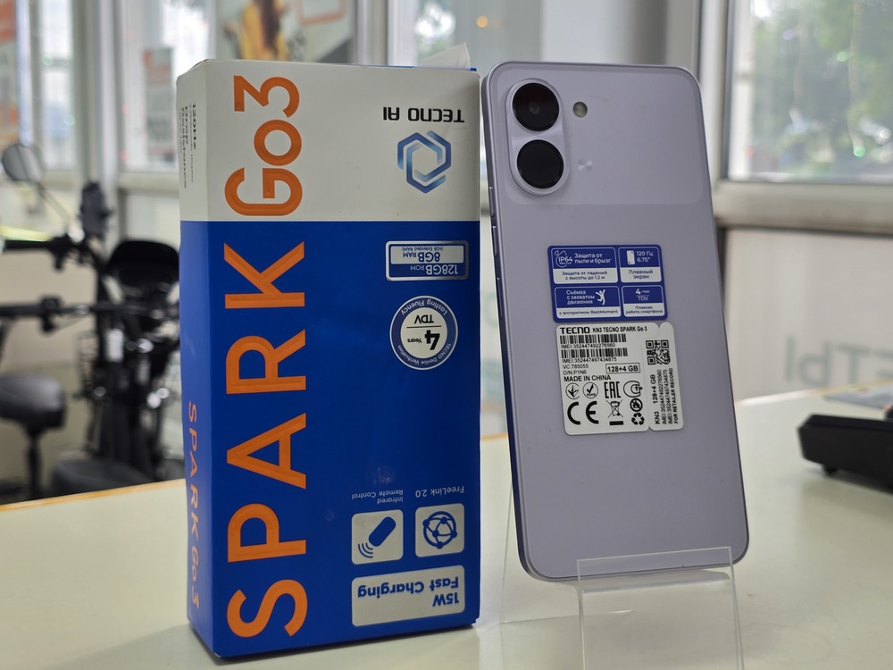 Смартфон Tecno Spark Go 3 4/64Gb