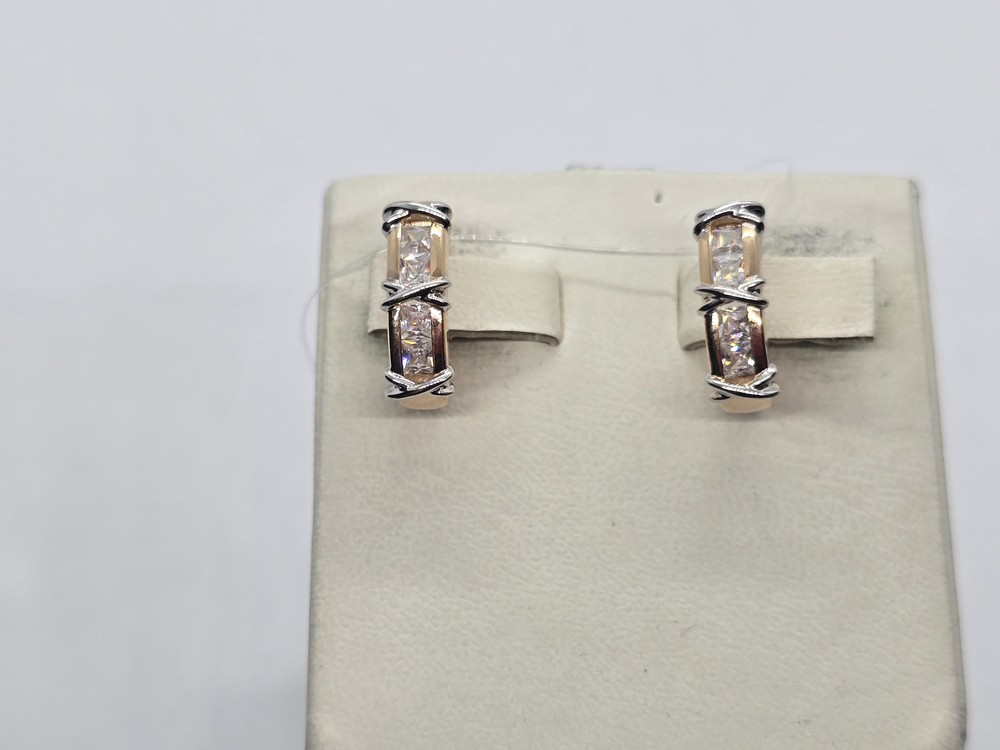 СЕРЬГИ С КАМНЯМИ (Au 585)