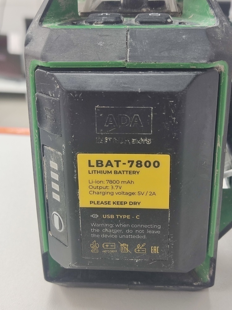 Нивелир ADA Laser Tank 4-360 Green
