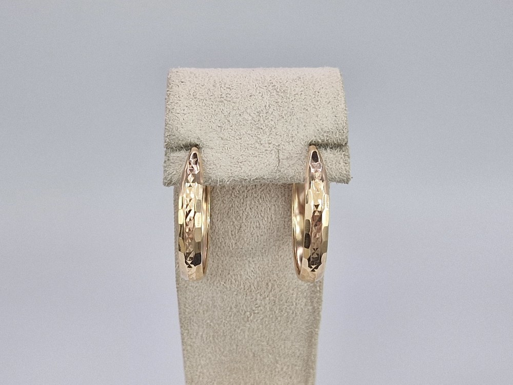 СКОН585 СЕРЬГИ КОНГО (Au 585)